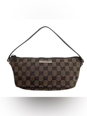 Vintage Monogram Gucci small Hobo Bag.